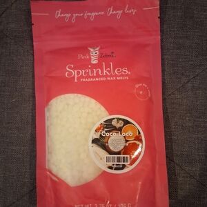 Pink Zebra Coco Loco Wax Melts in Pink Packaging